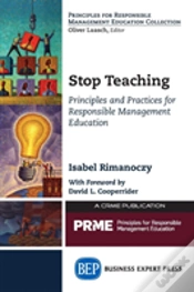 Capa do artigo Stop Teaching