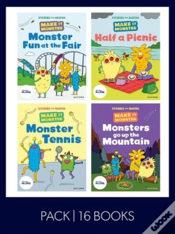 Capa do artigo Stories For Maths: Ks1: Make It Monsters (16 Book Pack)