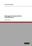 Storungen Der Impulsivitat Bei Trichotillomanie