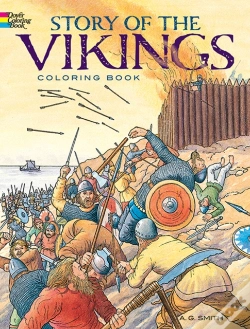 Capa do artigo Story Of The Vikings Coloring Book