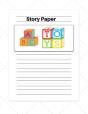Story Paper: 150 One-Sided Sheets - Preview