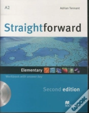 Capa do artigo Straightforward 2nd Edition Elementary Level Workbook With Key & Cd
