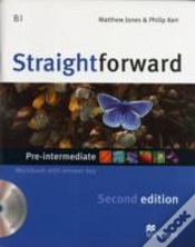 Capa do artigo Straightforward 2nd Edition Pre-Intermediate Level Workbook With Key & Cd Pack