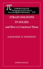 Strain Solitons In Solids And How To Construct Them - Preview