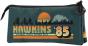 Stranger Things Hawkins 85 Estojo Triplo HS, Verde - Preview