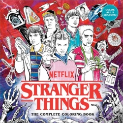Capa do artigo Stranger Things: The Complete Coloring Book (Color All Five Seasons!)