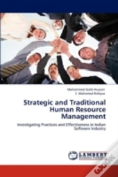 Strategic And Traditional Human Resource Management