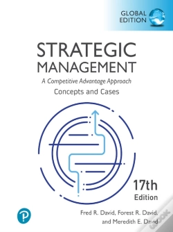 Capa do artigo Strategic Management: A Competitive Advantage Approach, Concepts And Cases, Global Edition