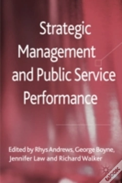 Capa do artigo Strategic Management And Public Service Performance