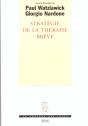 Strategie De La Therapie Breve - Preview