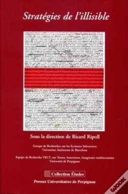 Capa do artigo Stratégies De L'Illisible