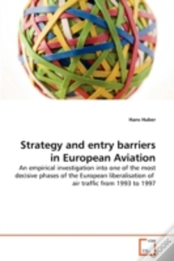 Capa do artigo Strategy And Entry Barriers In European Aviation