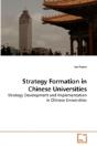 Strategy Formation In Chinese Universiti - Preview