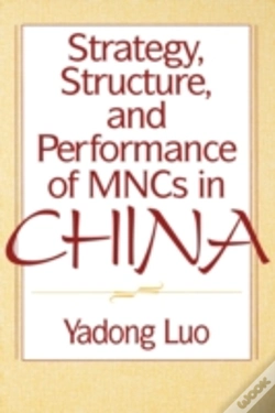 Capa do artigo Strategy, Structure, And Performance Of Mncs In China