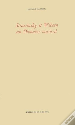 Capa do artigo Stravinski Et Webern Au Domaine Musical
