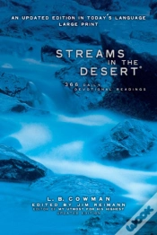 Capa do artigo Streams In The Desert, Large Print