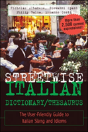 Streetwise Italian Dictionary/Thesaurus - Preview