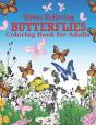 Stress Relieving Butterflies Coloring Book For Adults - Preview