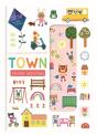 Stretchy Stickers- Town - Preview