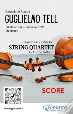 Capa do artigo String Quartet: "William Tell" Overture By Rossini (Score)