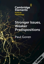Capa do artigo Stronger Issues, Weaker Predispositions