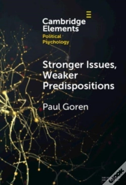 Capa do artigo Stronger Issues, Weaker Predispositions