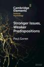 Stronger Issues, Weaker Predispositions - Preview