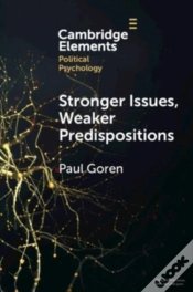 Capa do artigo Stronger Issues, Weaker Predispositions