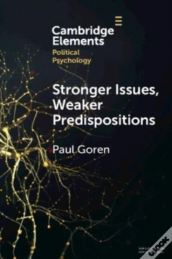 Capa do artigo Stronger Issues, Weaker Predispositions