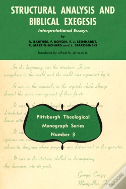 Capa do artigo Structural Analysis And Biblical Exegesis