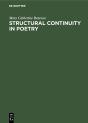 Structural Continuity In Poetry - Preview