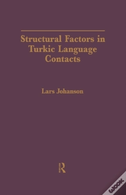 Capa do artigo Structural Factors In Turkic Language Contacts