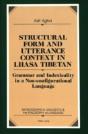Structural Form And Utterance Context In Lhasa Tibetan - Preview
