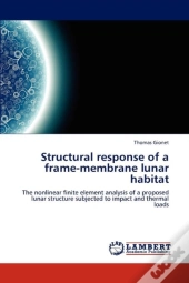 Structural Response Of A Frame-Membrane Lunar Habitat