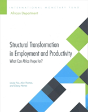 Structural Transformation In Employment And Productivity - Preview