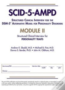 Capa do artigo Structured Clinical Interview For The Dsm-5â® Alternative Model For Personality Disorders (Scid-5-Ampd) Module Ii