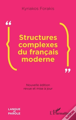 Capa do artigo Structures Complexes Du Français Moderne : Nouvelle Édition Revue Et Mise À Jour