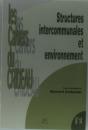Structures Intercommunales Et Environnement : Colloque De Tulle, 27 Févr. 2003 - Preview