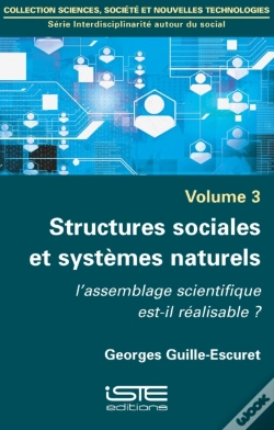 Capa do artigo Structures Sociales Et Systemes Naturels