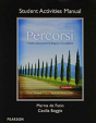 Student Activities Manual For Percorsi - Preview