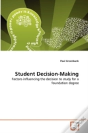 Capa do artigo Student Decision-Making