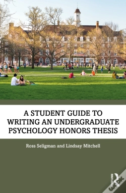 Capa do artigo Student Guide To Writing An Undergraduate Psychology Honors Thesis