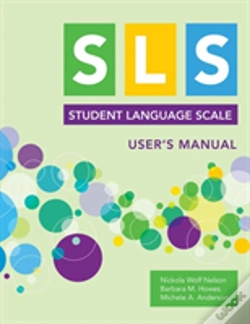 Capa do artigo Student Language Scale (Sls) User'S Manual