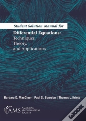 Student Solution Manual For Differential Equations