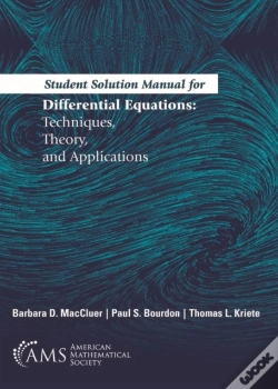 Capa do artigo Student Solution Manual For Differential Equations