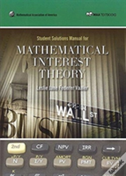 Capa do artigo Student Solution Manual For Mathematical Interest Theory