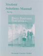 Student Solutions Manual For Basic Business Statistics - Preview