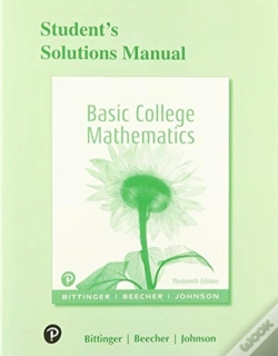 Capa do artigo Student Solutions Manual For Basic College Mathematics