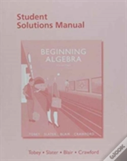 Capa do artigo Student Solutions Manual For Beginning Algebra