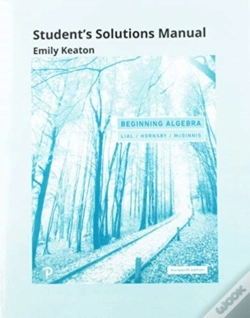 Capa do artigo Student Solutions Manual For Beginning Algebra